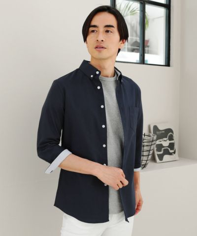 PG ネイビー半袖シャツ POM40 000000000537-03-m.jpg?t=