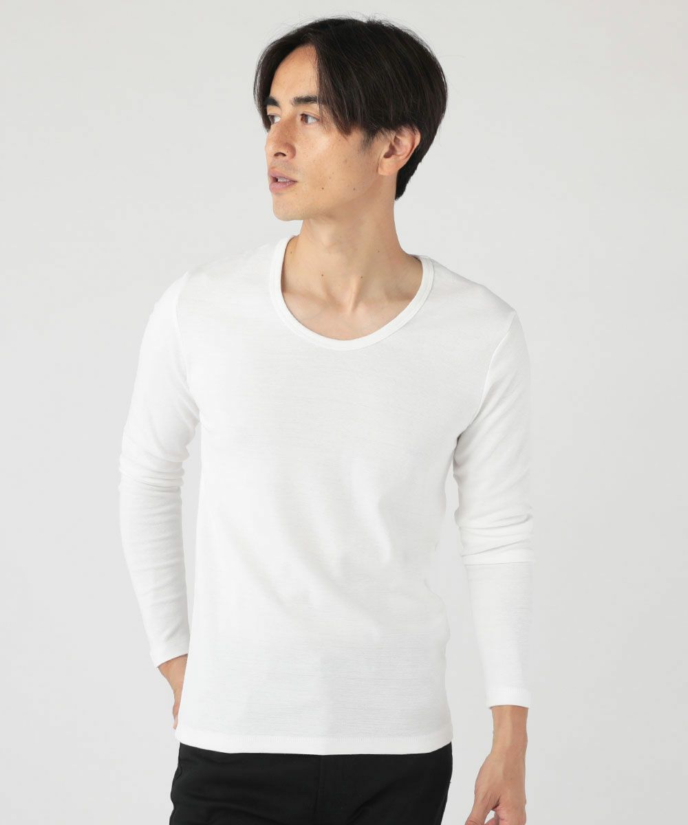 SOU・SOU 七分袖カットソーフライングエレファント 高島縮 20/20 六分袖チュニック／ほほえみ - SOU・SOU netshop