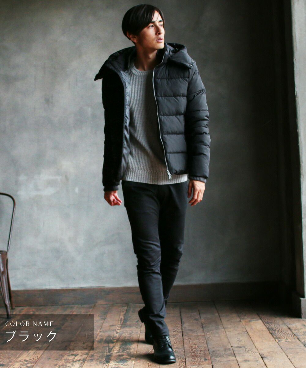 ダウンジャケット メンズ 細身 フード脱着 防寒 クラッシーナイロン 公式 Spu スプ公式通販 メンズセレクトショップ ダウンジャケット メンズ 細身 フード脱着 防寒 クラッシーナイロン 公式 Spu スプ公式通販 メンズセレクトショップ