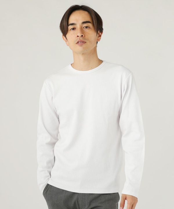 ワッフル クルーネック長袖Tシャツ | 【公式】SPU スプ公式通販