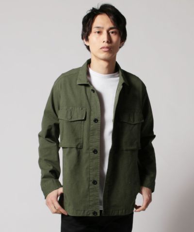 Sourcream FISH JACKET 居丈高 サワークリーム ミリタリージャケット