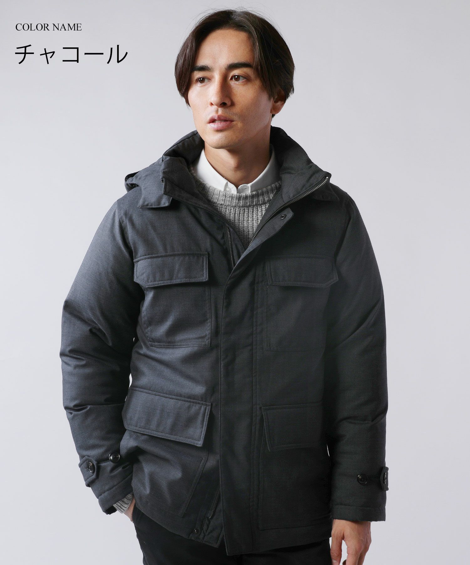 SOLOTEX T/W M-65 脱着フードダウンジャケット | 【公式】SPU スプ公式 