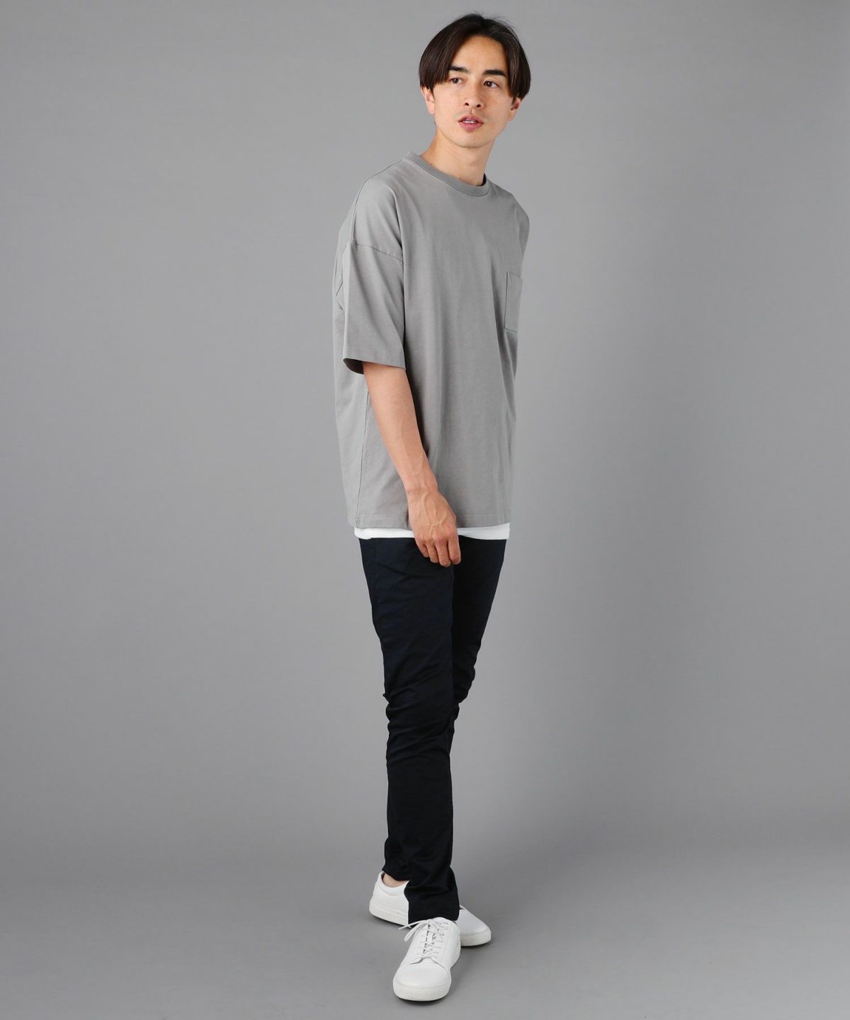 2024-25 秋冬新作  ハイブランドの MVS天竺ドロップショルダー半袖Tシャツ | スプ公式 【公式】SPU トップス