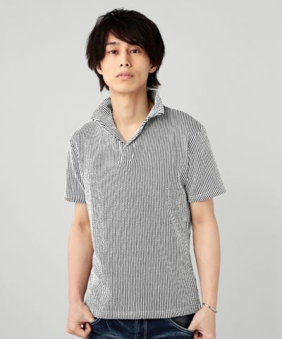 スパンシアサッカーワイヤー入り半袖ポロシャツ | 【公式】SPU