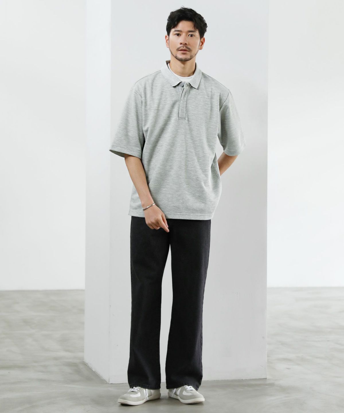 patou ビッグカラーポロシャツ patou ビッグカラーポロシャツ PATOU(パトゥ)｜ビックカラーポロシャツ