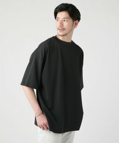 カットジョーゼットワイドモックネック半袖Tシャツ | 【公式】SPU スプ