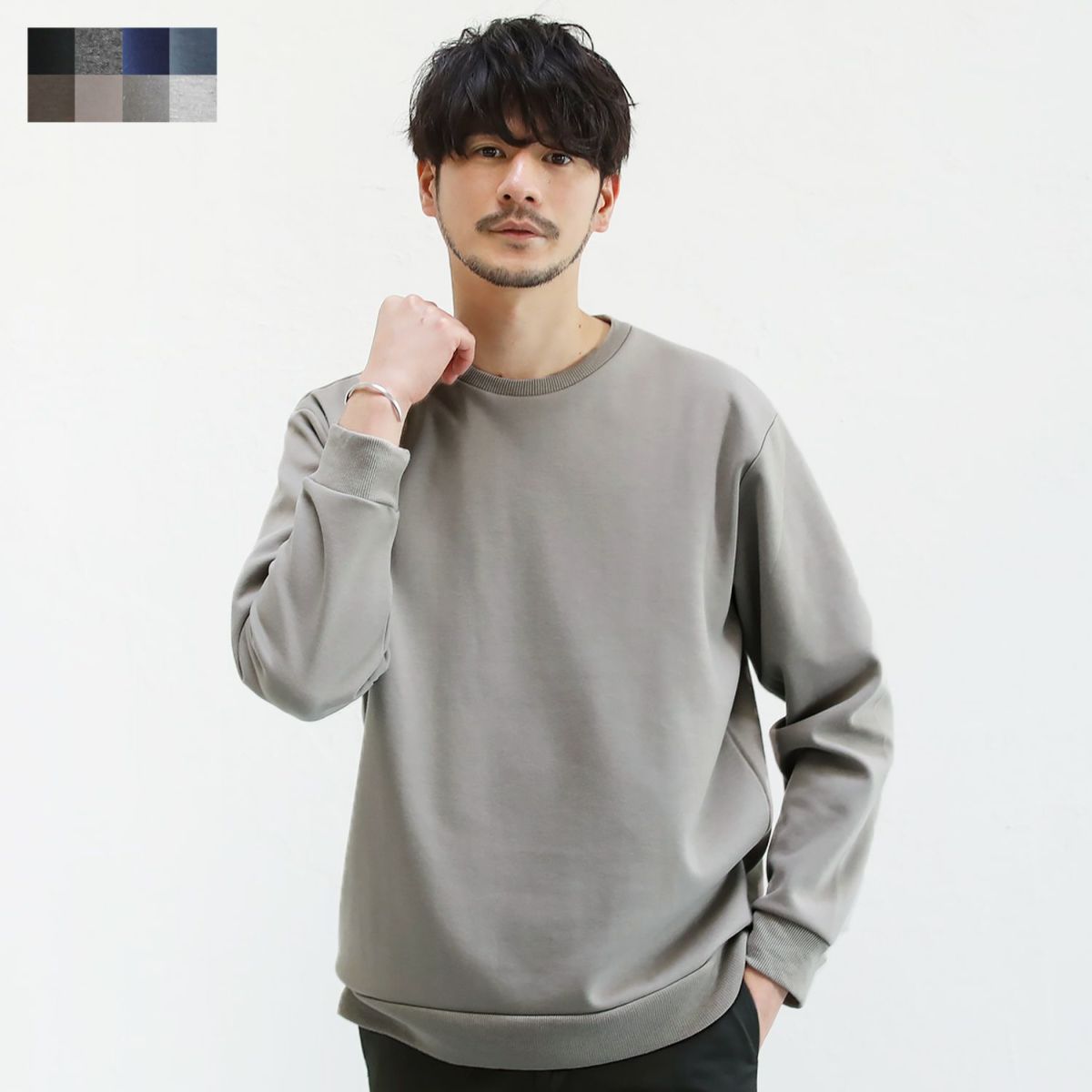 新品タグ付【REMI RELIEF】T/CウラケSweat プルオーバー - トレーナー