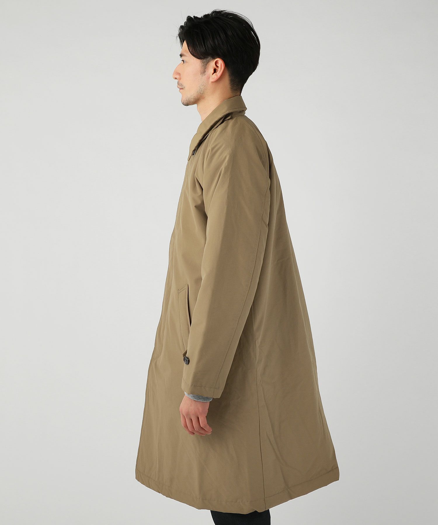 60/40クロスサーモライト中綿ステンカラーコート | 【公式】SPU スプ