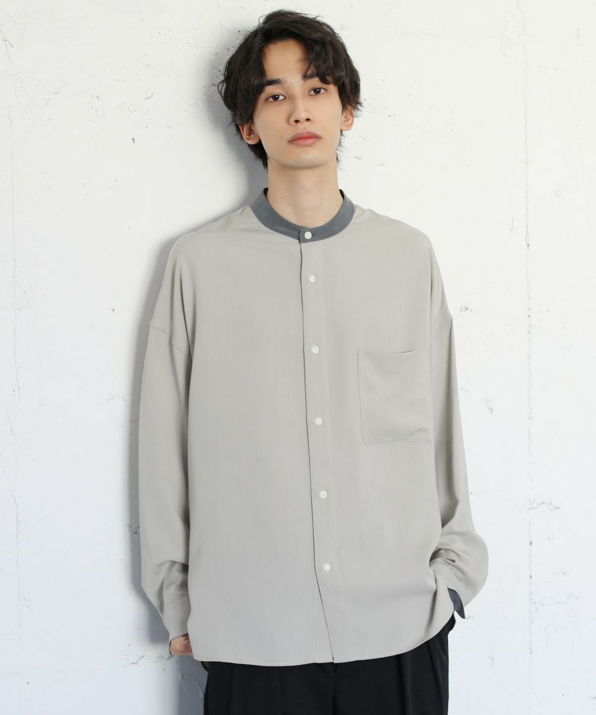 メンズ 長袖シャツ ドロップショルダー セットアイテム K00315 楽天市場】シャツ 長袖 メンズ カジュアルシャツ ゆるシャツ