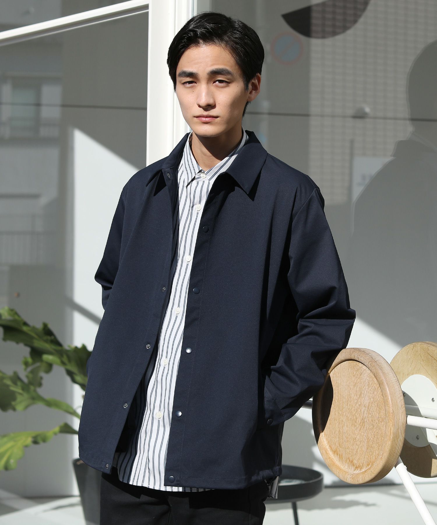 防水加工ツイルコーチジャケット | 【公式】SPU スプ公式通販｜メンズ