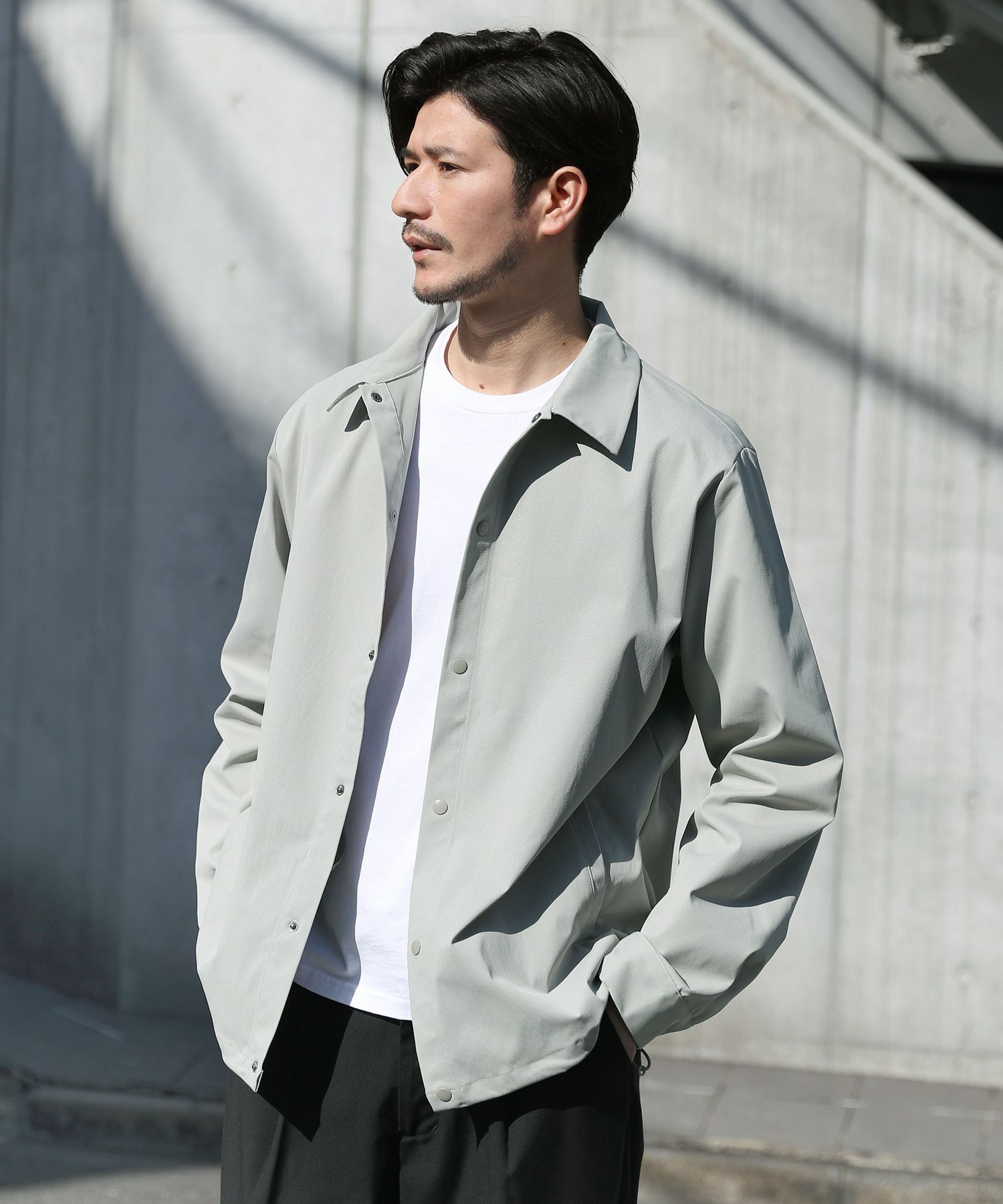 防水加工ツイルコーチジャケット | 【公式】SPU スプ公式通販｜メンズ