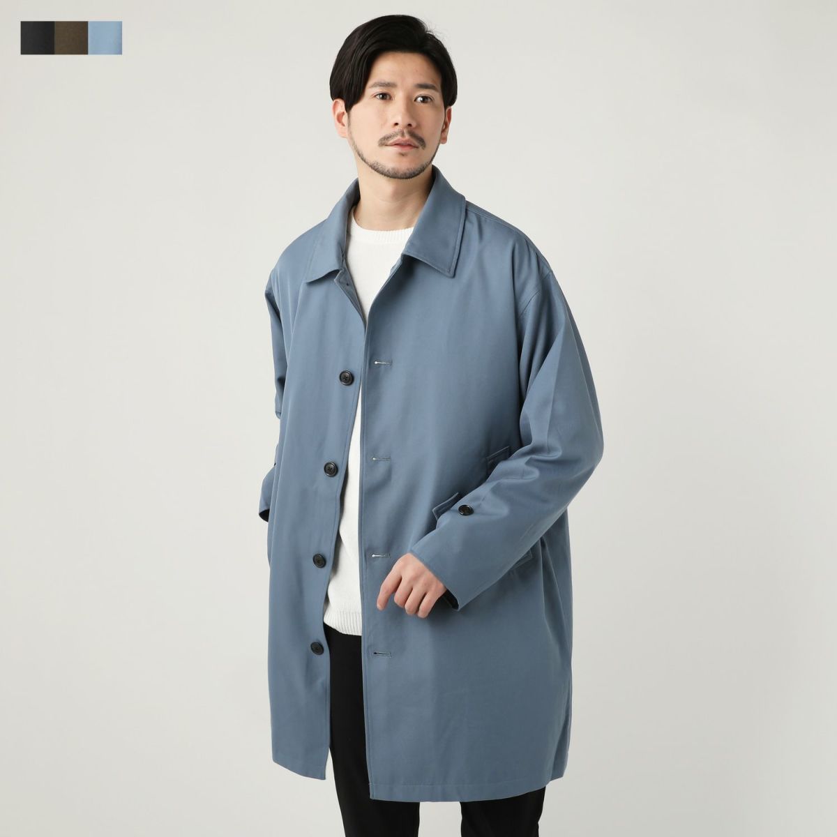 T/Rステンカラーコート | 【公式】SPU スプ公式通販|メンズ T/Rステンカラーコート | 【公式】SPU スプ公式通販|メンズ