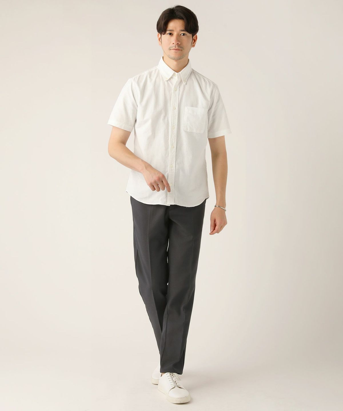 PG ネイビー半袖シャツ POM40 PG ネイビー半袖シャツ POM40 半袖シャツ (メンズ) | JACK in