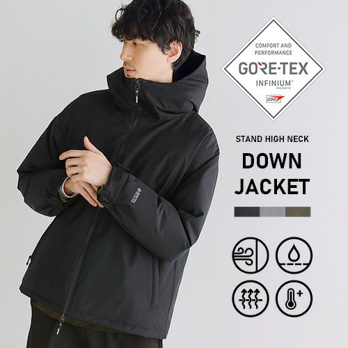 phenix 別注 GORE-TEX infinium スタンドハイネックシティダウン 