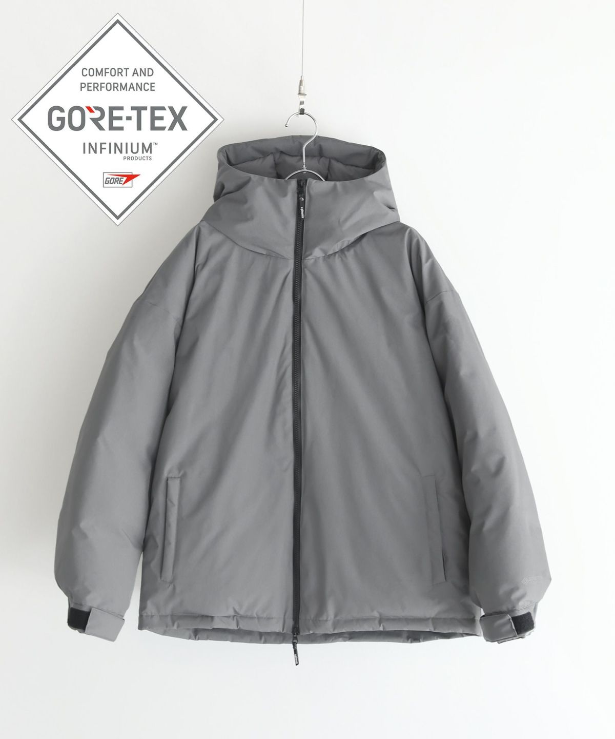 GORE-TEX infinium スタンドハイネックシティダウンジャケット | 【公式】SPU スプ公式通販｜メンズセレクトショップ