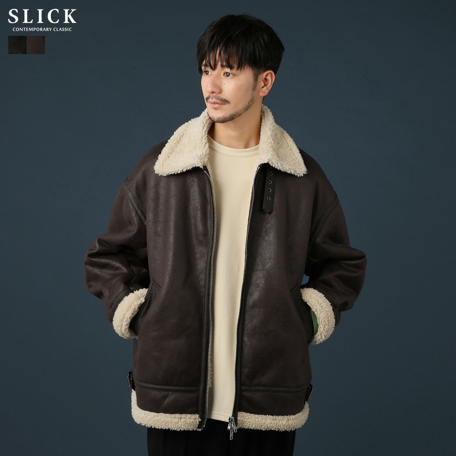 STONE ISLAND B3タイプムートンブルゾン M 分つ