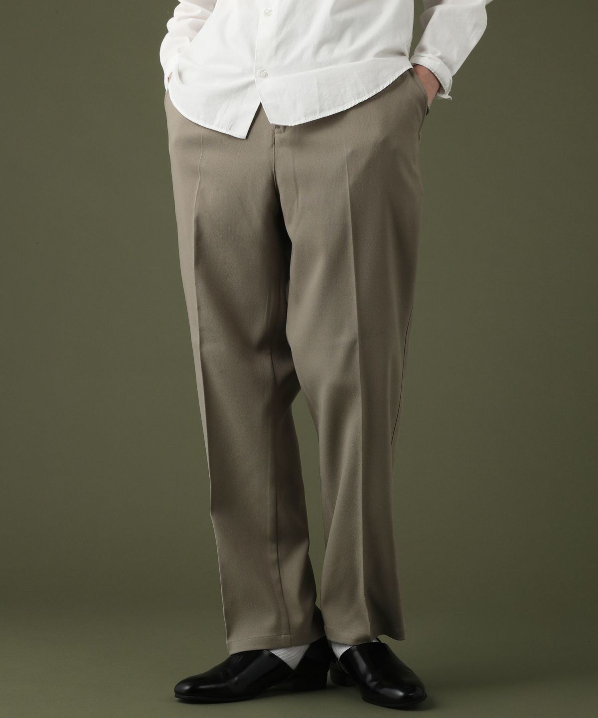 パンツ CENTER SEAM SOLOTEX DENIM SLACKS TECHNICAL DENIMSOLOTEXセンタープレスイージーパンツ | 【公式