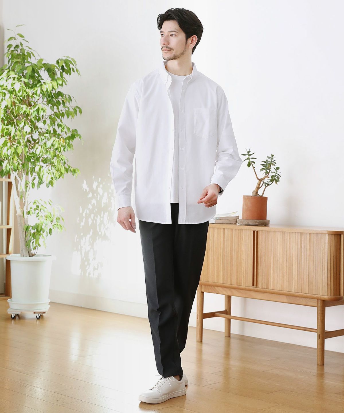 オックスフォードボタンダウン長袖シャツ | 【公式】SPU スプ公式通販