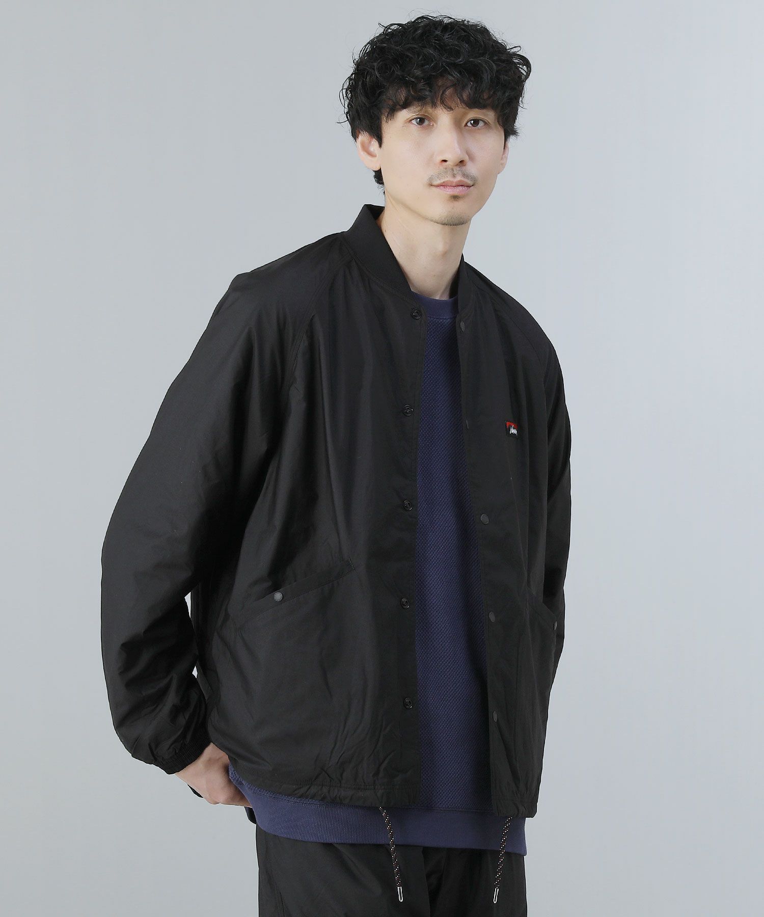 RIB COLLAR COACH JACKET | 【公式】SPU スプ公式通販｜メンズセレクト