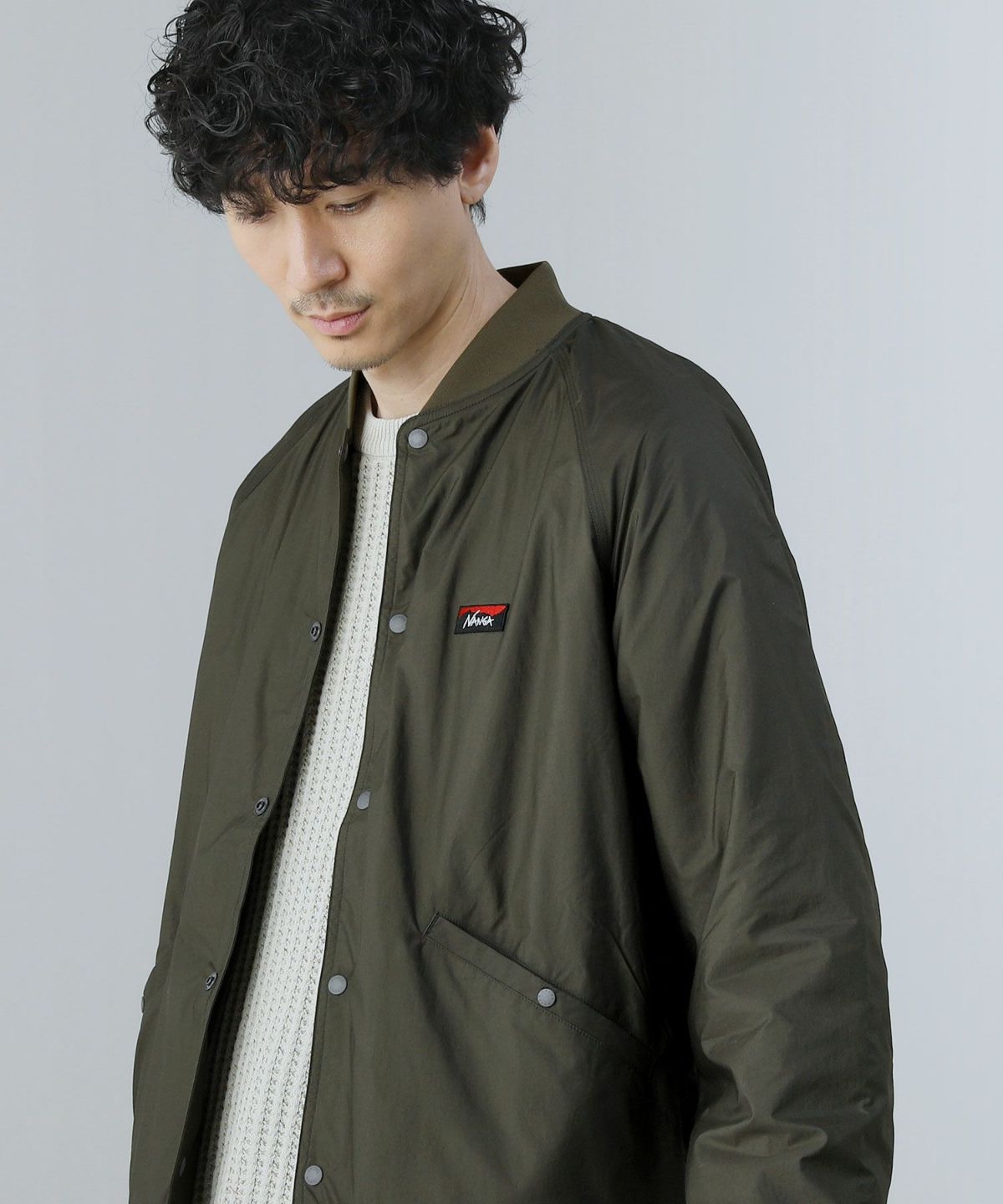 RIB COLLAR COACH JACKET | 【公式】SPU スプ公式通販｜メンズ