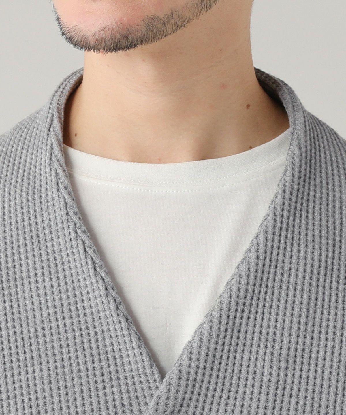 ビックワッフル XL カーディガン | 【公式】SPU スプ公式通販｜メンズ