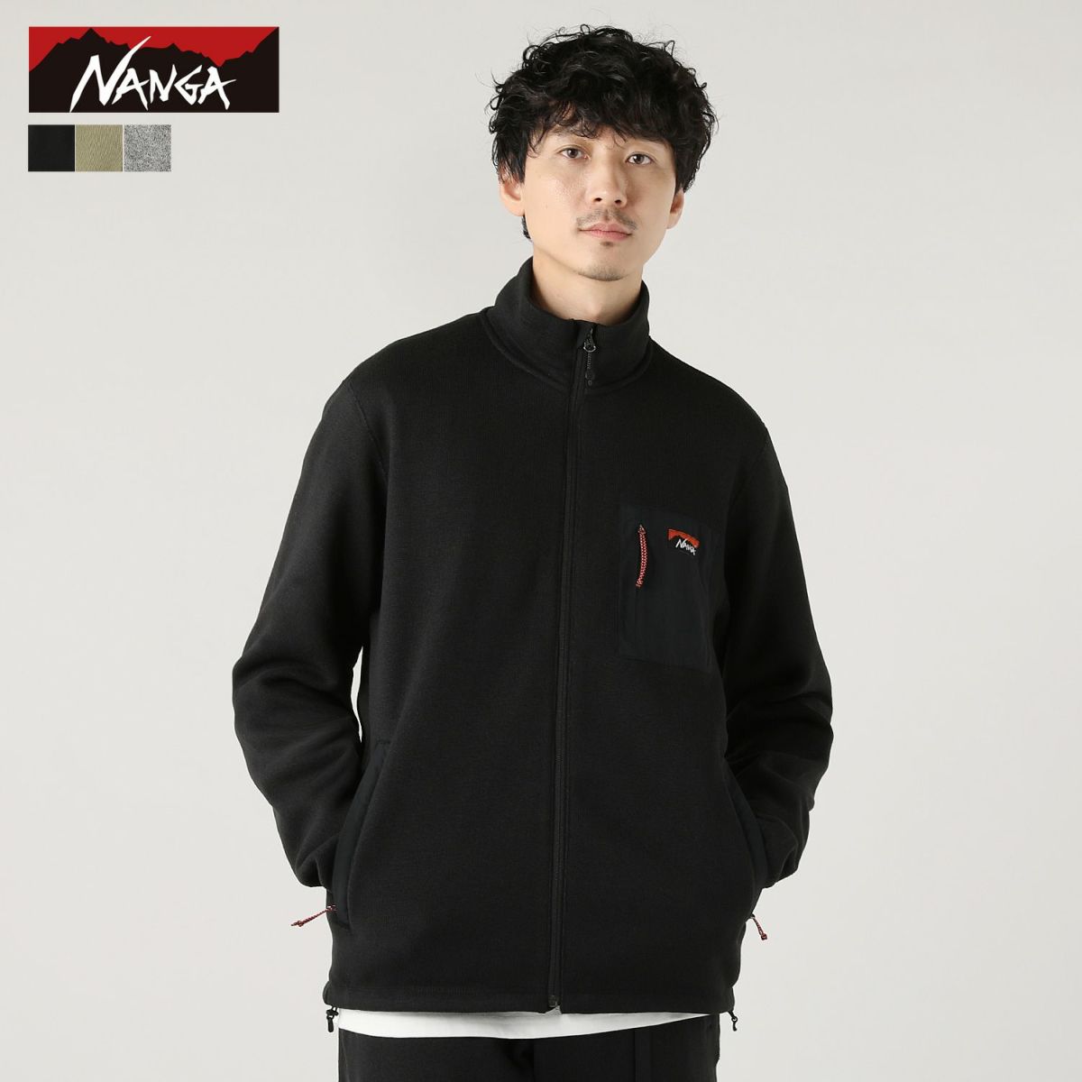 POLARTEC FLEECE ZIP BLOUSONポーラテックフリースジップ