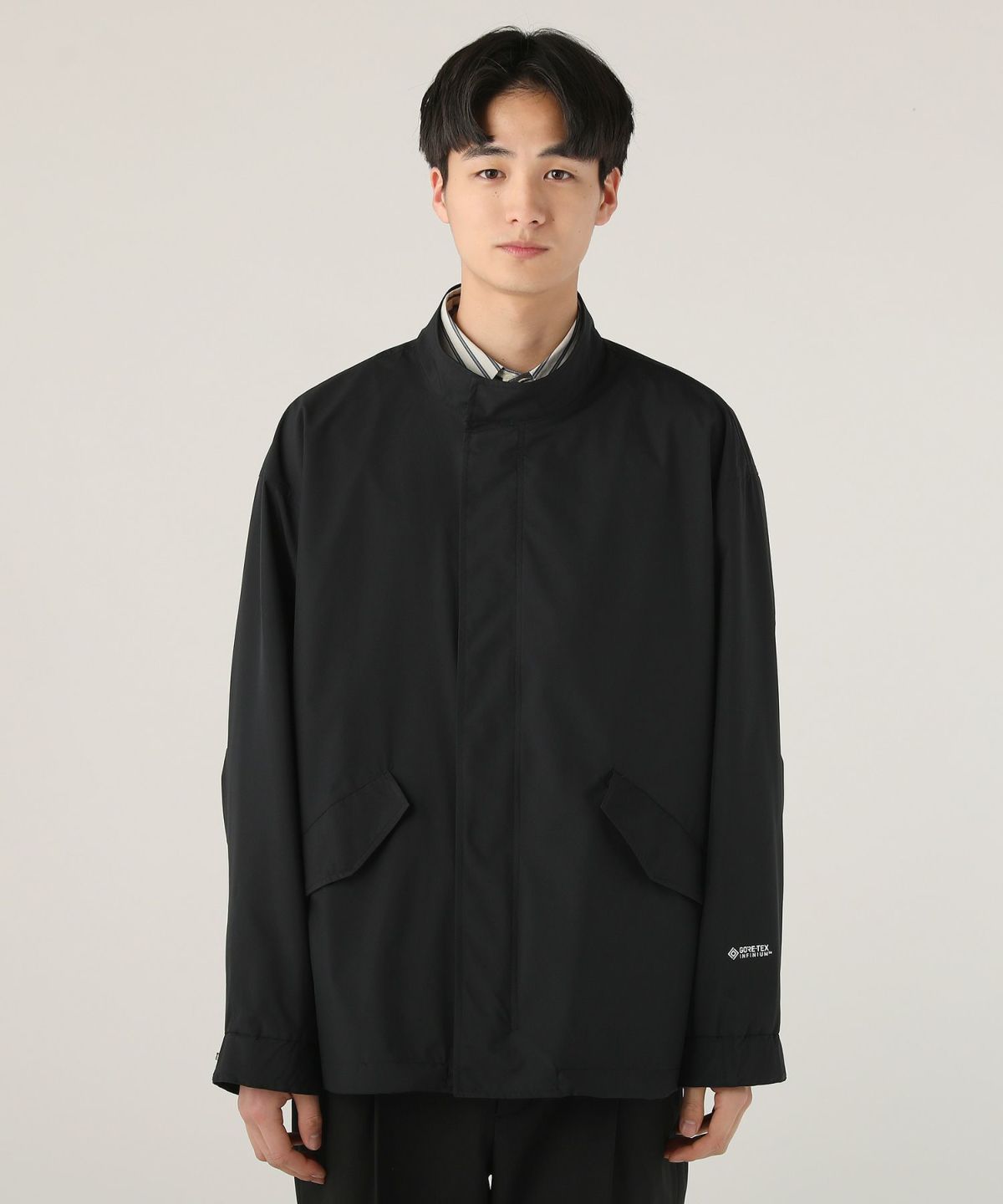 GORE-TEX infinium(TM) ミリタリーショートモッズブルゾン GORE-TEX infinium(TM) ミリタリーショートモッズブルゾン
