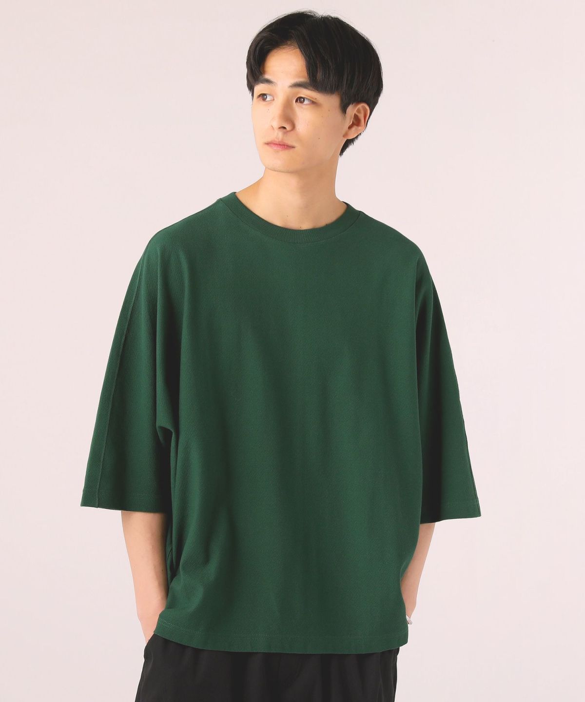 Plantation✨グレー ペプラム 半袖Tシャツ　ドルマンスリーブ　M 03-0075-206.jpg?fitin=720:720