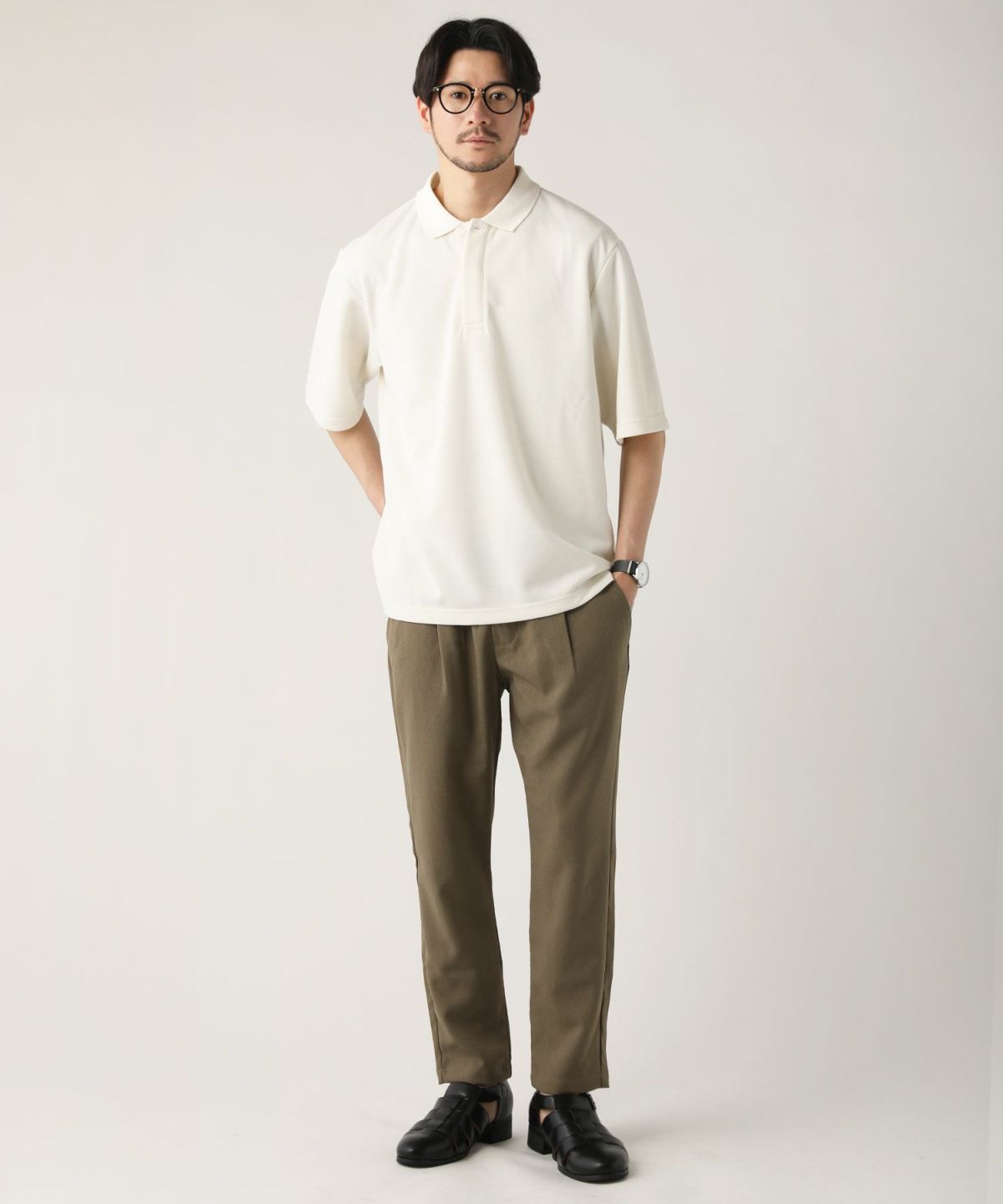 Harumama1646ページ Back design relaxed sleeveless long one-piece / バック
