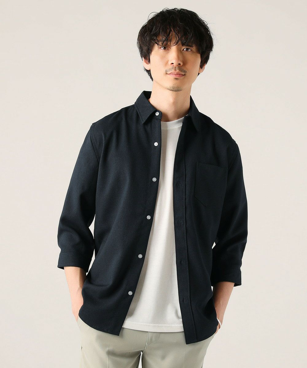 入荷なう サマーパナマ接触冷感7分袖レギュラーカラーシャツ | 【公式 服&ファッション小物