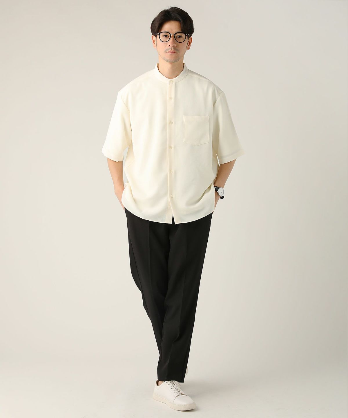 ENFOLD - ella_selectshop バンドカラーシャツ 000000011617-08-xl.jpg?t=