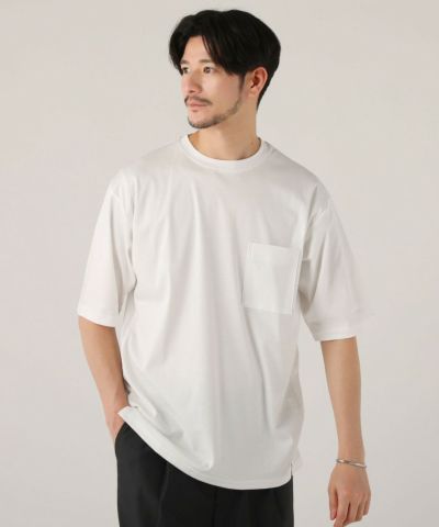 ebure（エブール） 超長綿スーピマコットン クルーネックTシャツ
