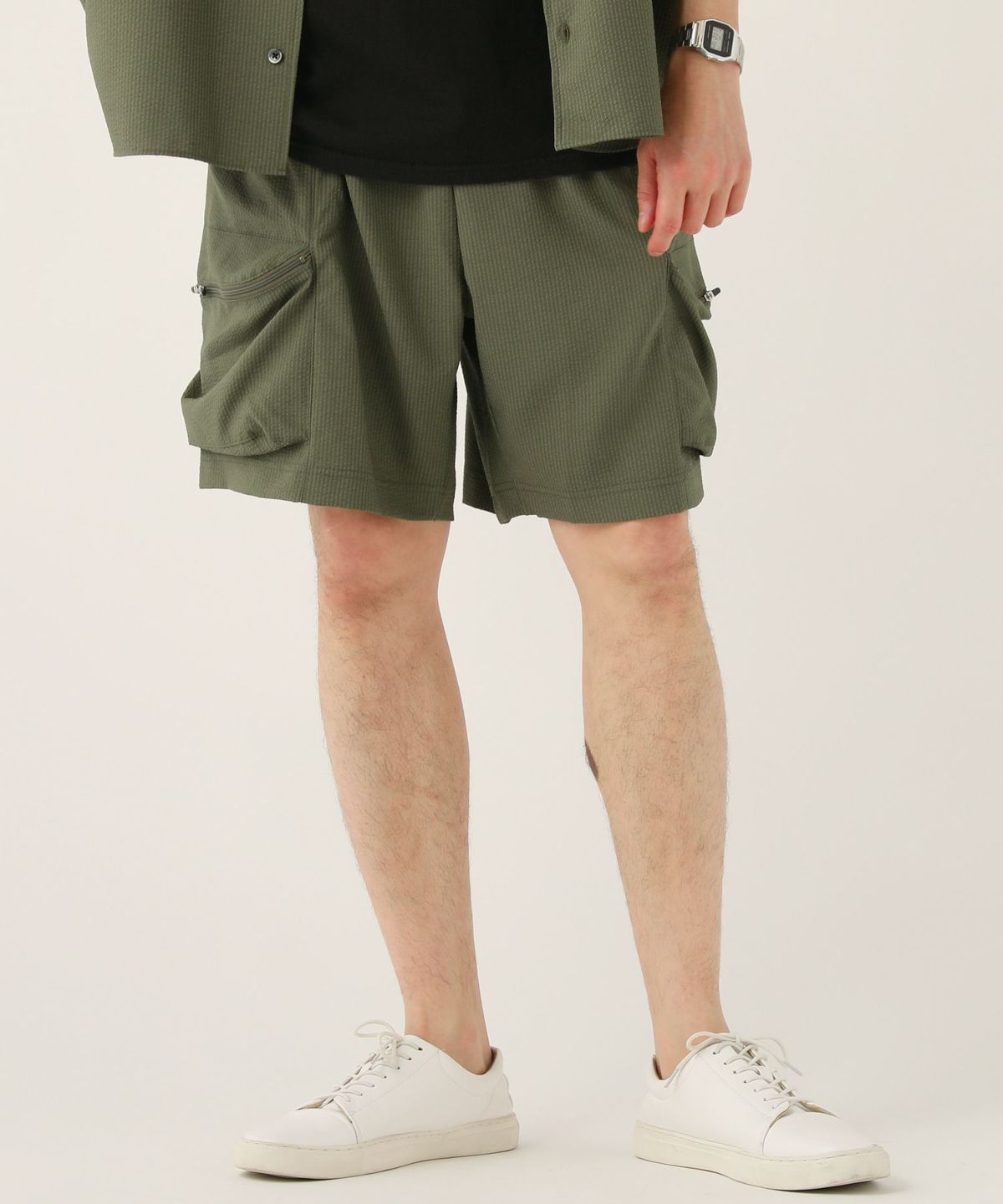 全4色【BLUCO/ブルコ】2025SS「Ripstop Cargo Shorts/リップス
