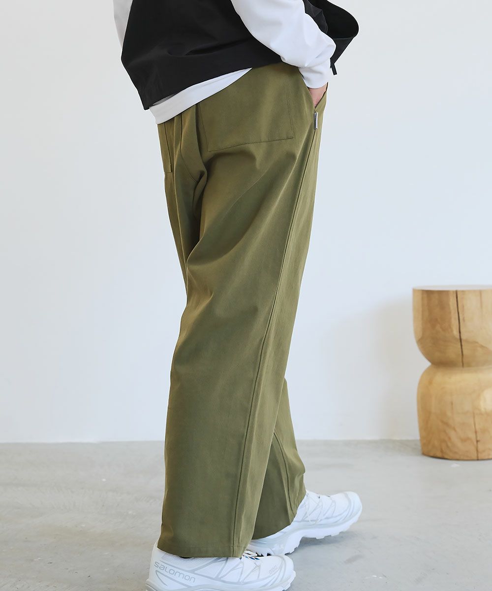 何でも揃う サイドポケットピスネームレギュラーチノパンツ 【公式】SPU | Pants