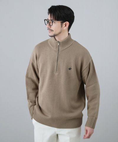 J.リンドバーグ★毛100%★ストレッチハーフジップニット【メンズ サイズXL】 J.PRESS YORK STREET セーター ニット 「UNISEX」NEW ENGLAND