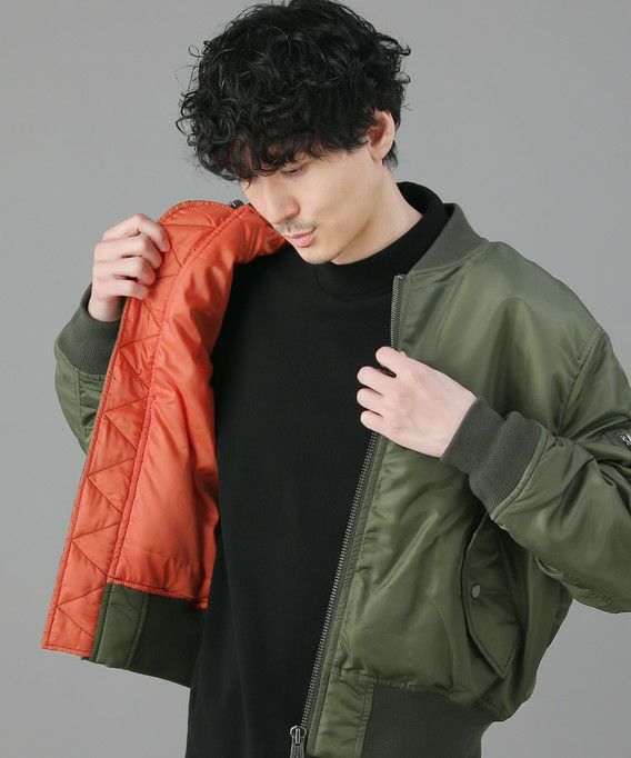 ジャケット・アウター 00s Ma-1 flight nylon jacket design 00s MA-1 nylon jacket – NEVERKNOWS
