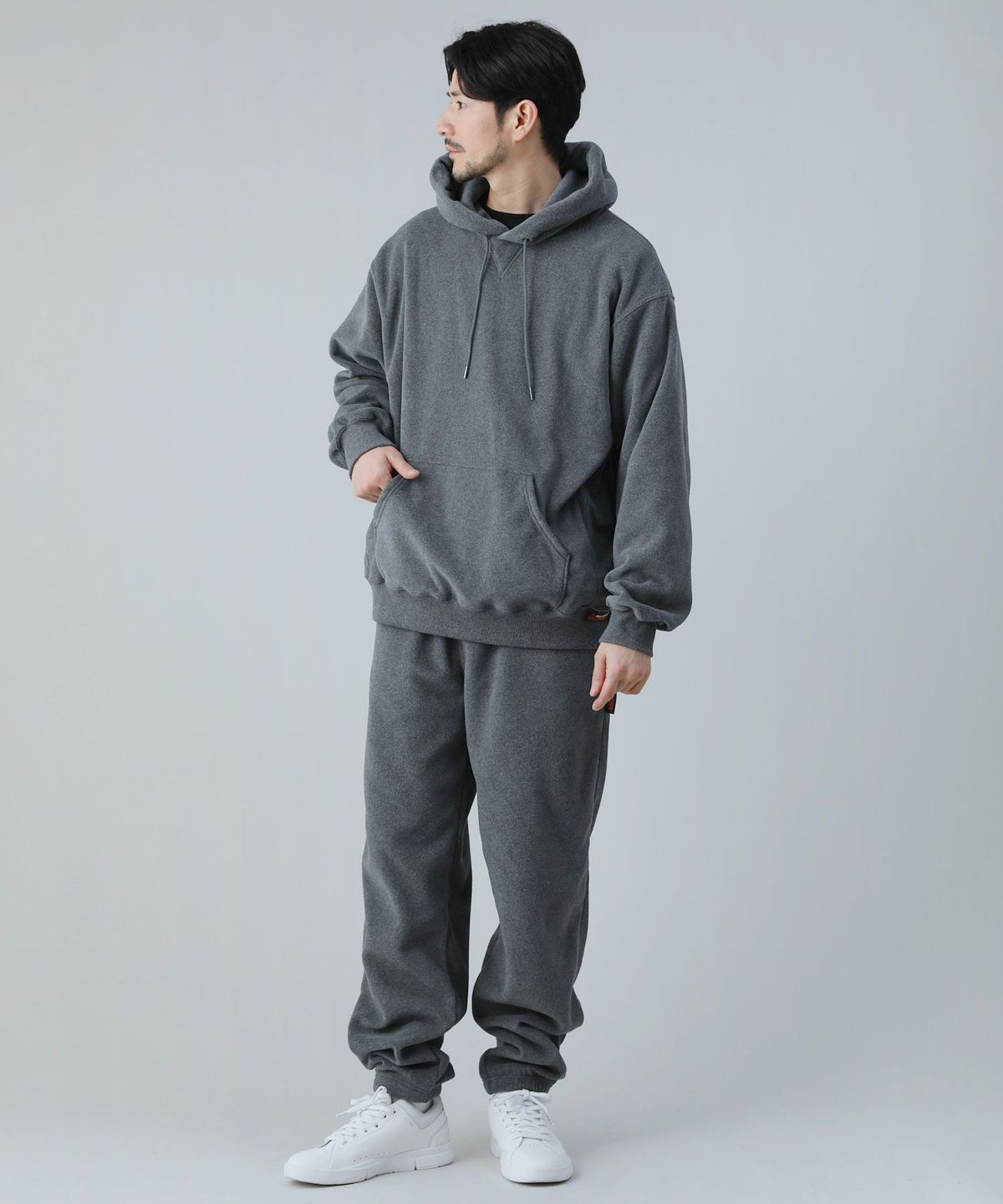Supreme シュプリーム 19AW Polartec Half Zip Pullover ポーラテック ハーフジップ プルオーバー ボア フリース  ジャケット スウェット ホワイト系 L【中古】