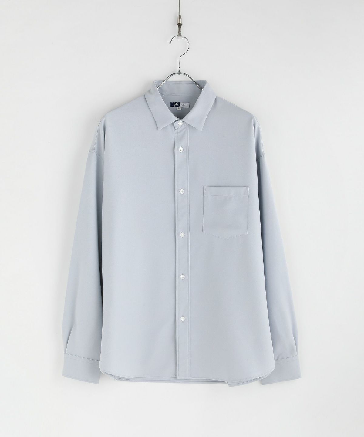 FLAX グレー 長袖リネンシャツ FLAX グレー 長袖リネンシャツ - メルカリ