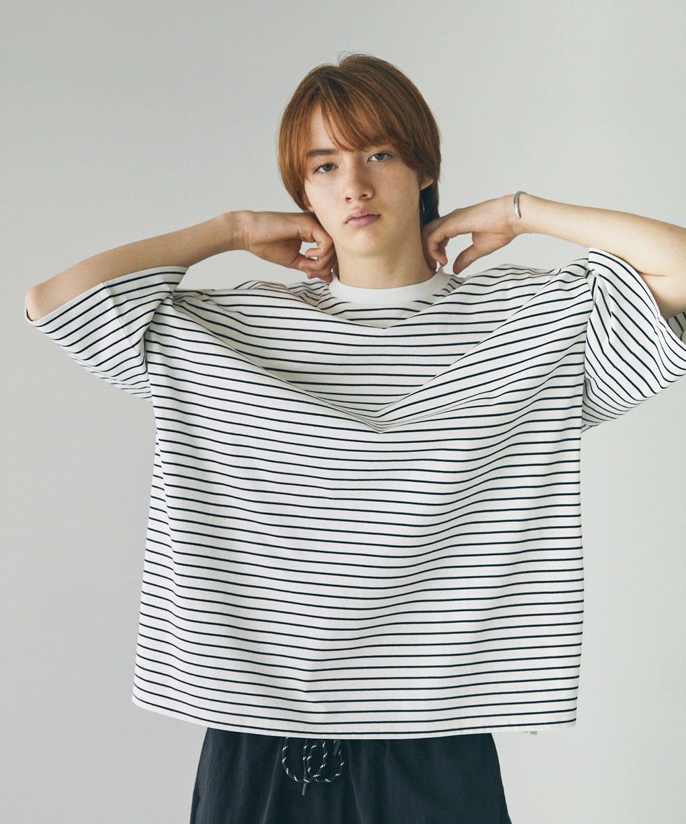 コットンミックスCOOLMAX(R)ビッグシルエットTシャツ 【メール便対応