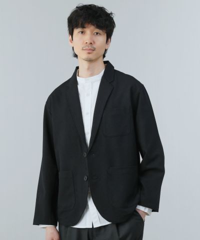 インフルエンサーTAKATO着用サリバン20〜21AWパールテーラードジャケット 日本製Naturemier(ナチュレミア)TECHウールライクツイル2B長袖