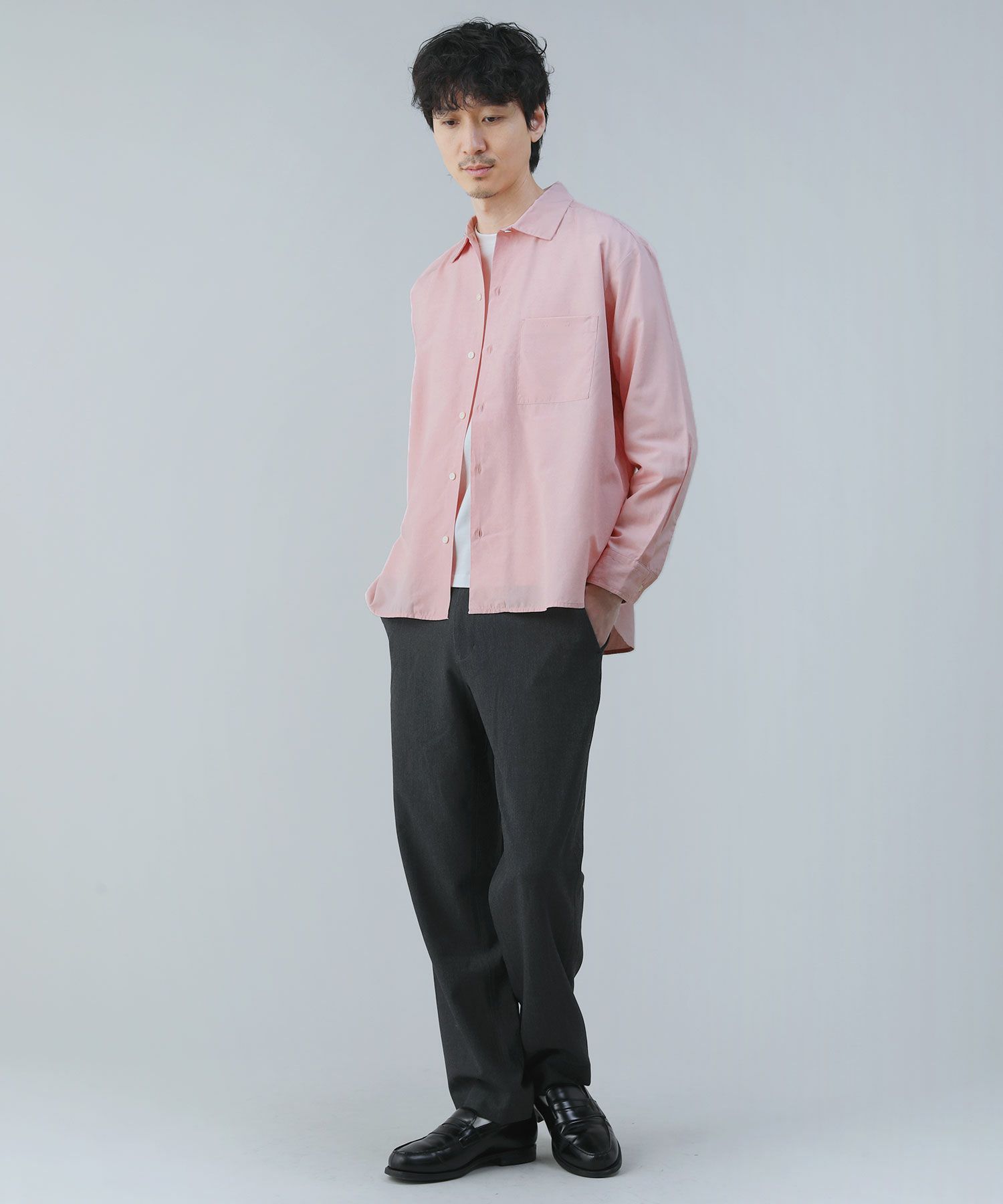 TECHリネンレギュラー長袖シャツ | 【公式】SPU スプ公式通販｜メンズ