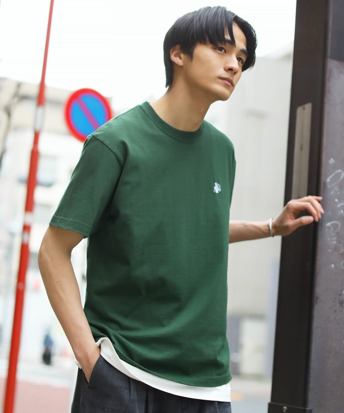 LOHEN 未使用 24SSバイカラーレイヤードT シャツ オーバーラップエフェクト刺繍レイヤードTシャツ 22AW | GIVENCHY
