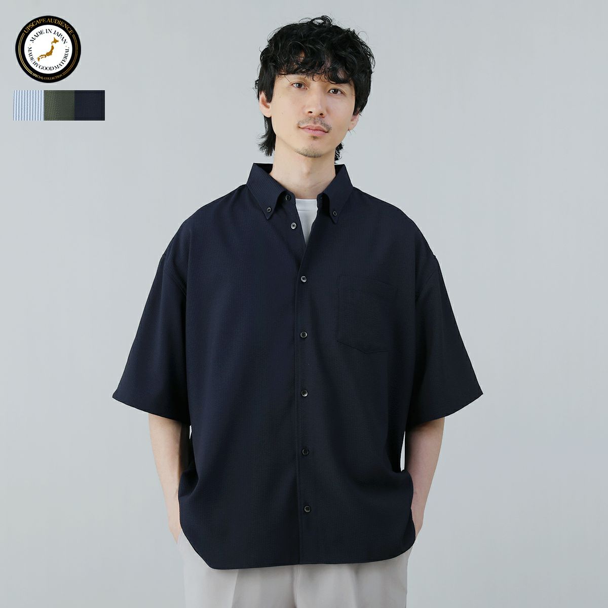 2色 トップス シャツ ゆったり サイドハーフボタンストライプ Amazon | [ZHENGTU] レディース シャツ 背中ボタン ブラウス