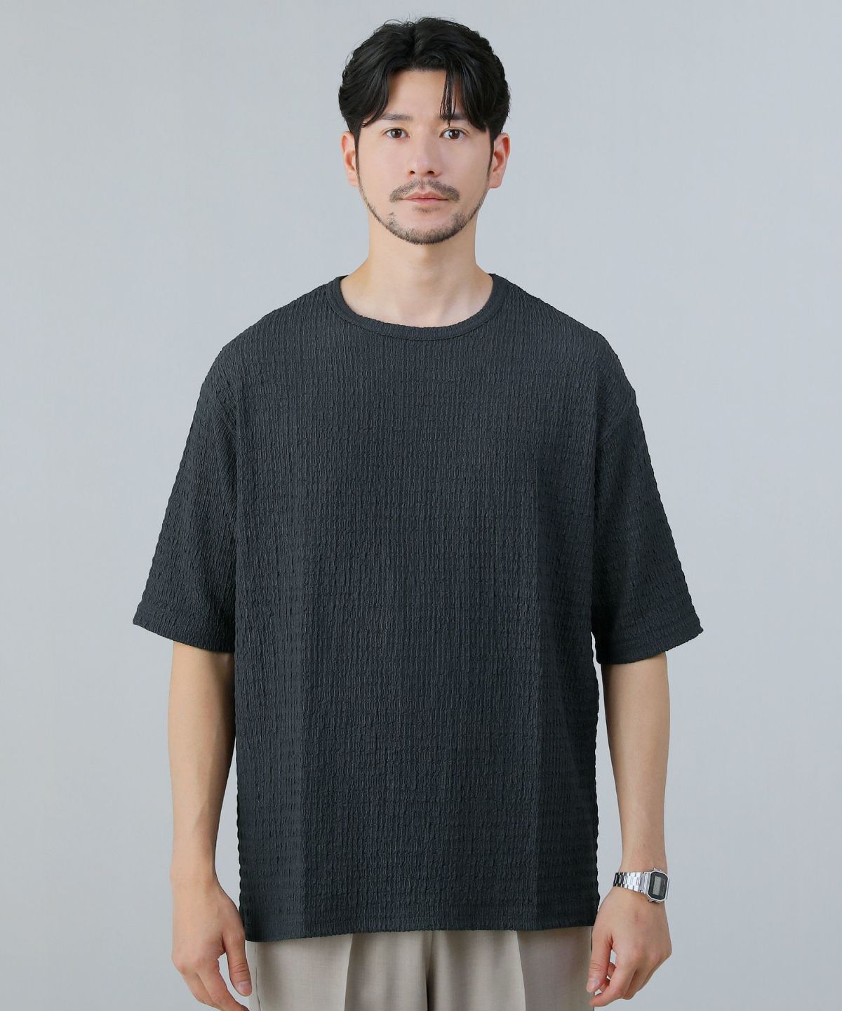 Entire Studios クルーネック長袖tシャツ グレー FW23/24 ENTIRE STUDIOS クルーネック Tシャツ | グレー | FARFETCH JP