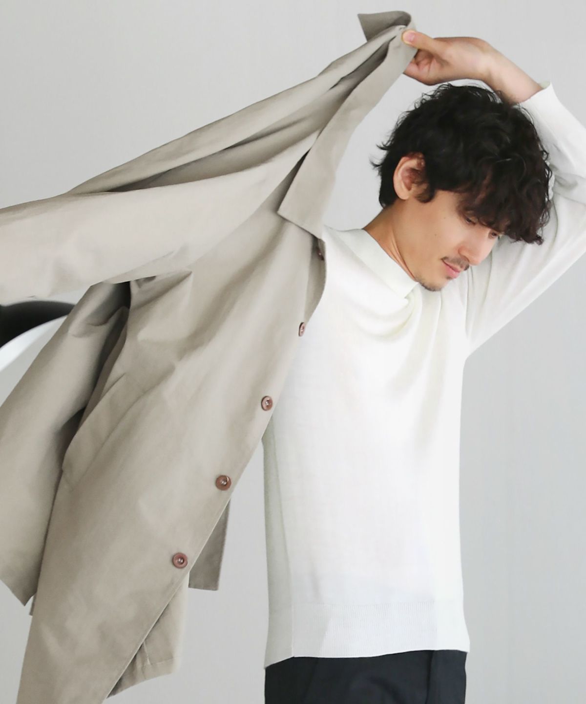 8G SHOOT | ‼️【販売開始】‼️ MOCK NECK KNIT SWEATER モック