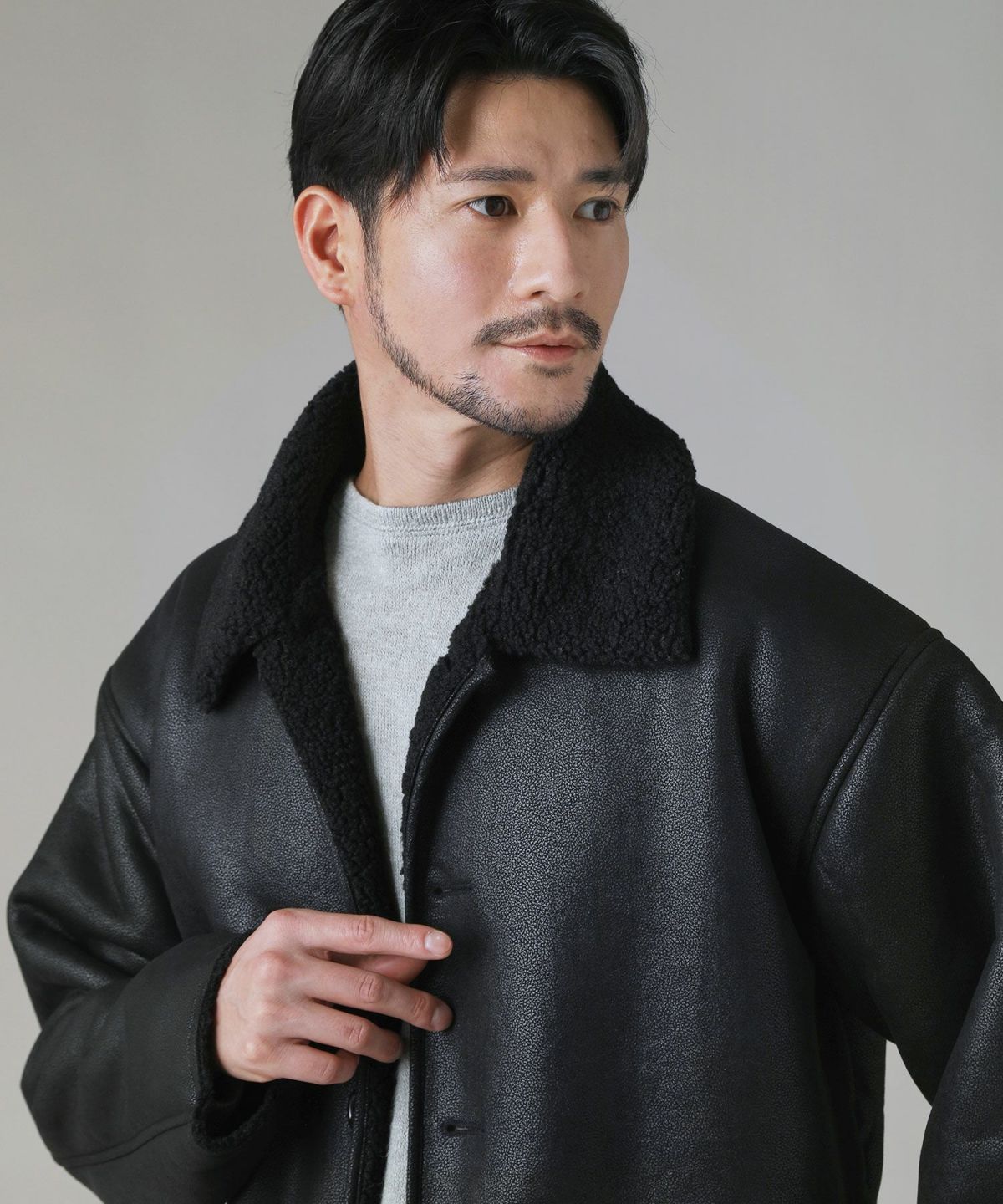 フェイクムートンカラーランチジャケット | 【公式】SPU スプ公式通販