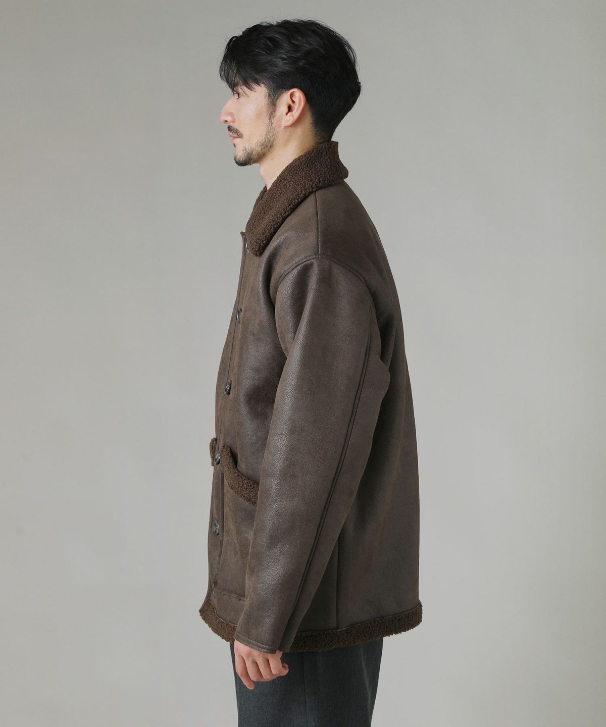 フェイクムートンカラーランチジャケット | 【公式】SPU スプ公式通販