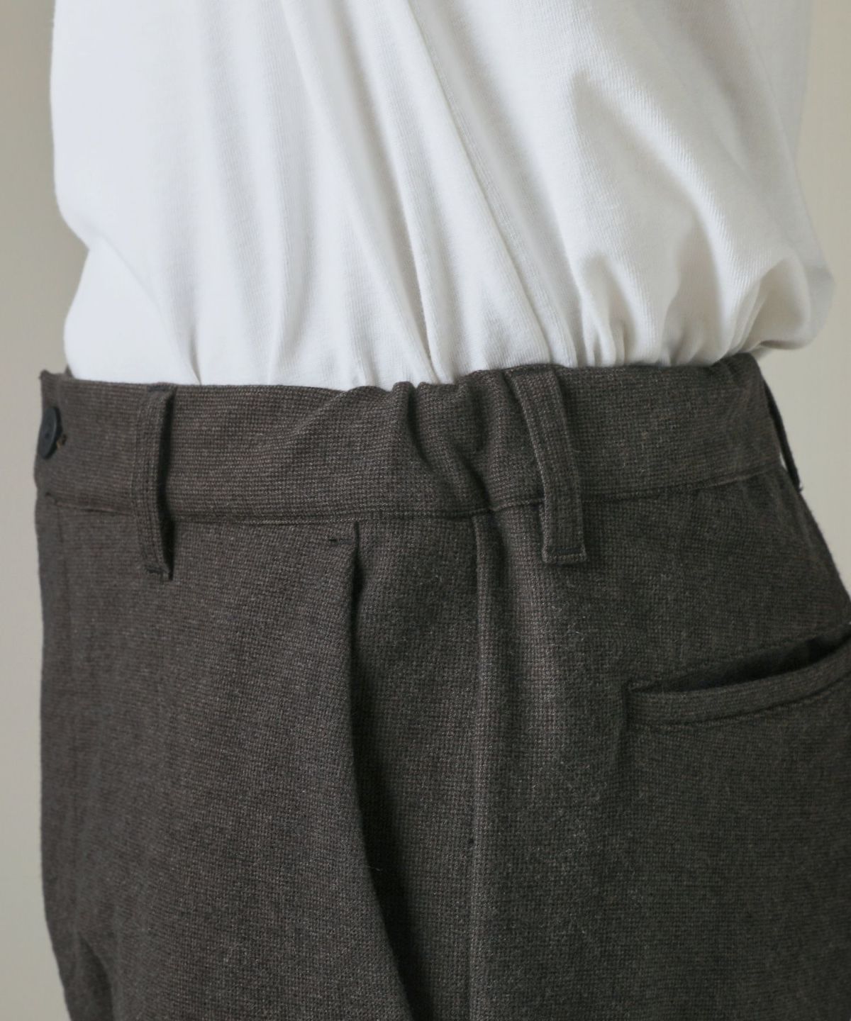 スプートニクス（SPUTNICKS）/【セットアップ対応】プレスウォームテーパードイージーパンツ セットアップ対応】プレスウォームテーパードイージーパンツ | 【公式