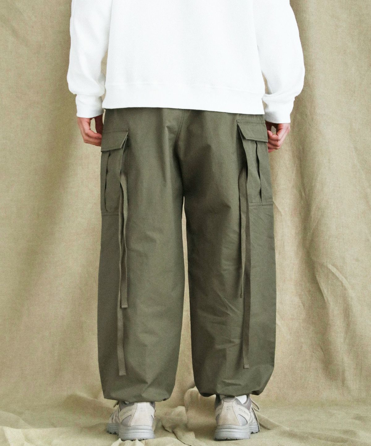 Audience 綿ナイロン高密度ツイル M-65 USARMYカーゴパンツ コットンナイロン高密度ツイルM-65 US ARMYカーゴイージーパンツ