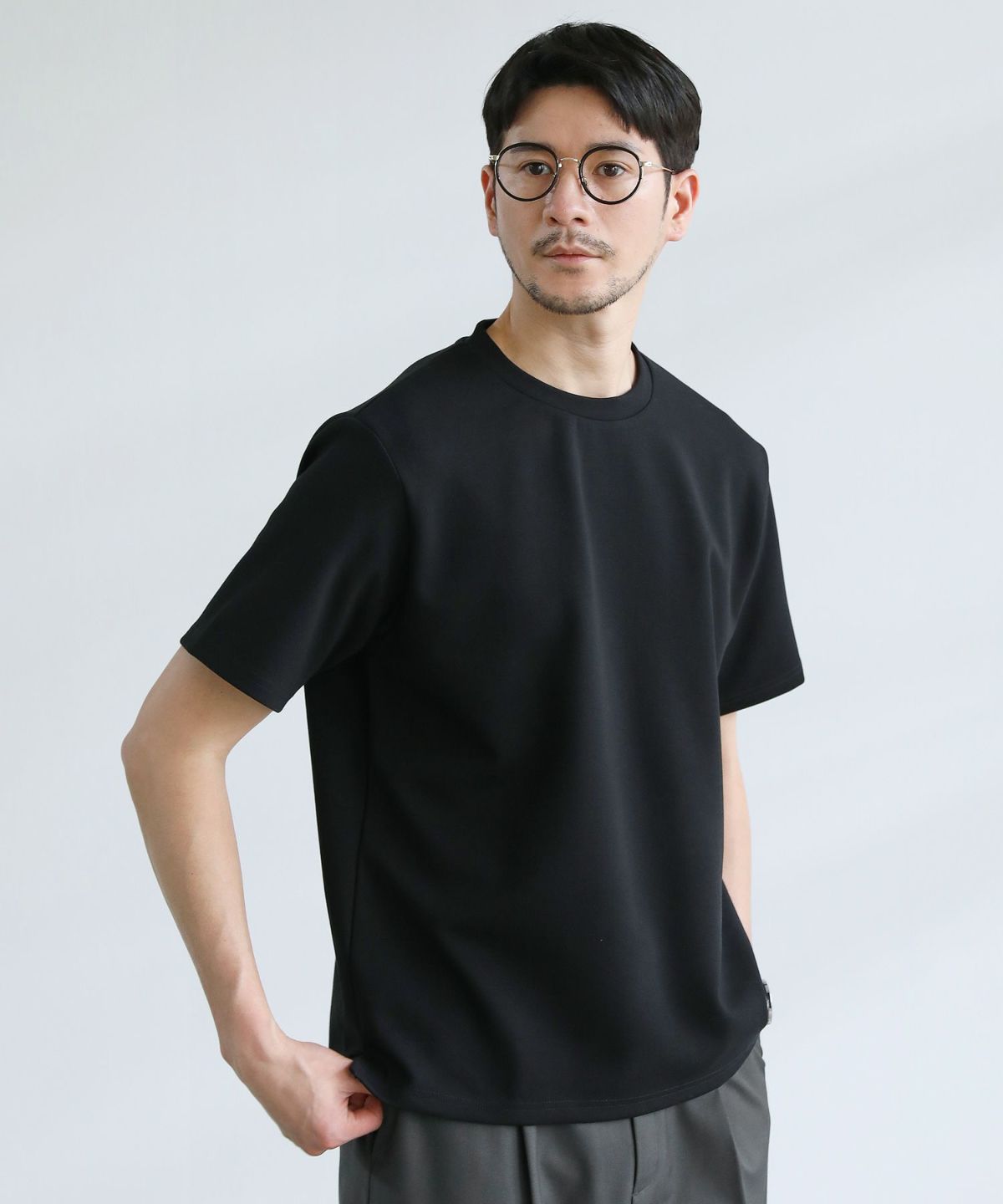 抗菌防臭・接触冷感コットンポンチカットソー